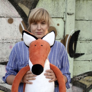 Ravaszdi Róka, Hatalmas Puha Rozsdavörös Vadállat - Meska.hu