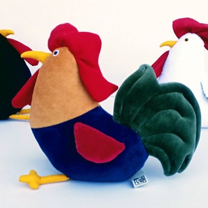 Plüss Kakas, Fekete, Fehér vagy Tarka, Csinos Kitömött Baromfi, Puha Aprójószág, Plüss Csirke, Csinos Csibe - játék & sport - plüssállat & játékfigura - más figura - Meska.hu