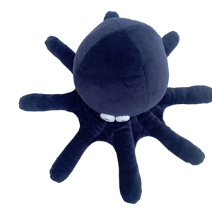 Tengerészkék Bébi Polip Plüss, Kedves Puha Lábasfejű, Mélytengeri Alvósjáték - játék & sport - plüssállat & játékfigura - polip, medúza - Meska.hu