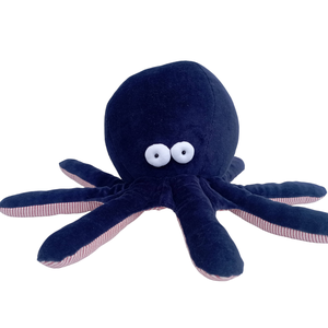 Tengerészkék Bébi Polip Plüss, Kedves Puha Lábasfejű, Mélytengeri Alvósjáték - játék & sport - plüssállat & játékfigura - polip, medúza - Meska.hu