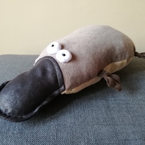 Kacsacsőrű Emlős Muma, Tenyérnyi Puha Plüss Jószág - játék & sport - plüssállat & játékfigura - más figura - Meska.hu