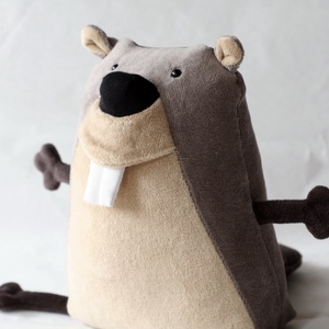 Muma Hód, Tenyérnyi Puha Plüss Jószág - játék & sport - plüssállat & játékfigura - más figura - Meska.hu