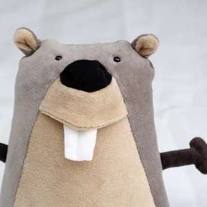 Muma Hód, Tenyérnyi Puha Plüss Jószág - játék & sport - plüssállat & játékfigura - más figura - Meska.hu