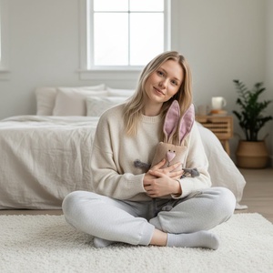 Húsvéti Nyuszi, Puha Plüss Muma Rágcsáló - játék & sport - plüssállat & játékfigura - nyuszi - Meska.hu