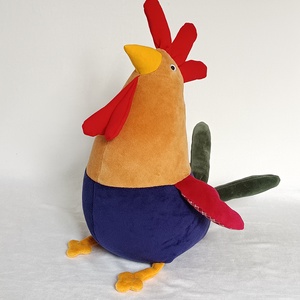 Plüss Kakas, Délceg Baromfi, Színpompás Puha Csirke, A Szemétdomb Ura - játék & sport - plüssállat & játékfigura - madár - Meska.hu