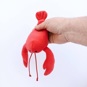 Vörös Rák Babzsák, azaz Babrálható Babrák - Meska.hu