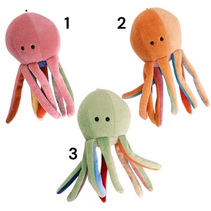 Puha Polip, Táskára, Hátizsákra, Babakocsira vagy Máshová Akasztható Lábasfejű Plüssjáték - játék & sport - plüssállat & játékfigura - polip, medúza - Meska.hu