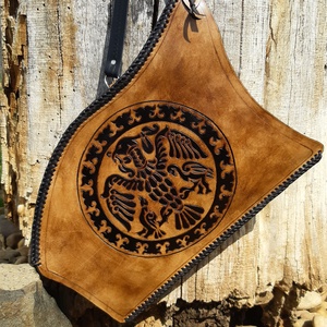 Íjász felszereléls/ íjász szett: bőr oldaltegez, tarsoly, készenléti íjtegez rakamazi mintával - játék & sport - sport és kikapcsolódás - íjászat - Meska.hu