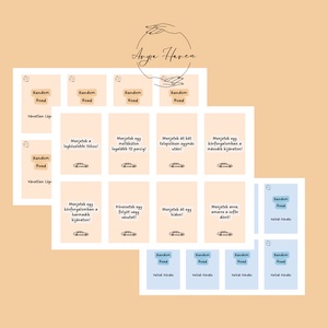 Random Road Kártyajáték - Pároknak, Művészet, Grafika & Illusztráció, Digitális, Mindenmás, MESKA