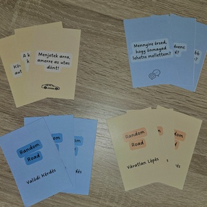 Random Road Kártyajáték - Pároknak - művészet - grafika & illusztráció - digitális - Meska.hu