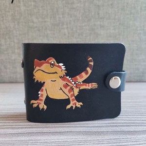 Szakállas agámás igazolványtartó, Táska & Tok, Pénztárca & Más tok, Kártyatartó & Irattartó, , MESKA