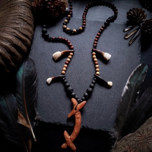 Elődeink tüze - rovás mala 108 gyöngysor, Otthon & Életmód, Dekoráció, Spiritualitás, Mala, Famegmunkálás, Gyöngyfűzés, gyöngyhímzés, MESKA