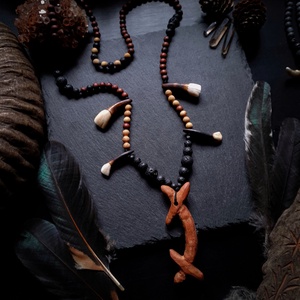 Elődeink tüze - rovás mala 108 gyöngysor - otthon & életmód - dekoráció - spiritualitás - mala - Meska.hu