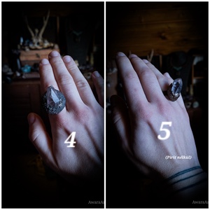 Földanya gyűrűi - Hegyikristály-Pirit állítható méretű gyűrű - ékszer - gyűrű - többköves gyűrű - Meska.hu Földanya gyűrűi - Hegyikristály-Pirit állítható méretű gyűrű - ékszer - gyűrű - többköves gyűrű - Meska.hu