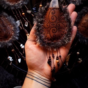 Erdőszellem talizmán tarisznyák - ékszer - nyaklánc - hosszú nyaklánc - Meska.hu