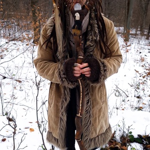 Téli Napforduló sámánbot - kellékek & szerszámok - dekorációs kellékek - egyéb kellékek - Meska.hu