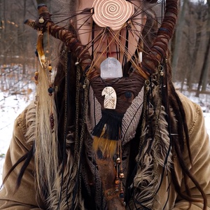 Téli Napforduló sámánbot, Kellékek & szerszámok, Dekorációs kellékek, Egyéb kellékek, , MESKA