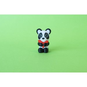 3D nyomtatott Panda szívvel, Játék & Sport, Plüssállat & Játékfigura, Más figura, , MESKA