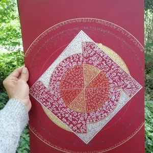 szakrális geometria képek - esküvő - dekoráció - helyszíni dekor - Meska.hu