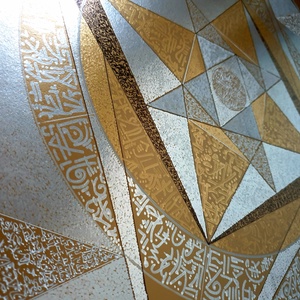 Szakrális geometria - művészet - festmény - akril - Meska.hu