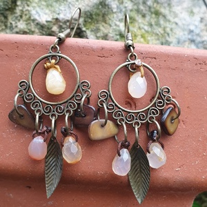 Vonzerő és önbizalom fülbevaló  - ékszer - fülbevaló - lógó fülbevaló - Meska.hu