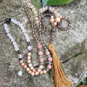 Személyes erömben vagyok  108 szemes mala  - otthon & életmód - dekoráció - spiritualitás - mala - Meska.hu