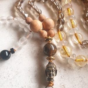 Személyes erömben vagyok  108 szemes mala  - otthon & életmód - dekoráció - spiritualitás - mala - Meska.hu