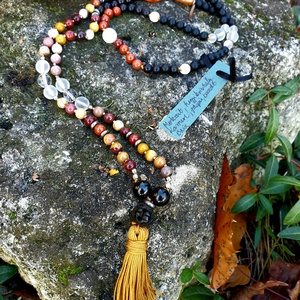 Nyílj meg a változások felé 108 szemes Mala  - Meska.hu