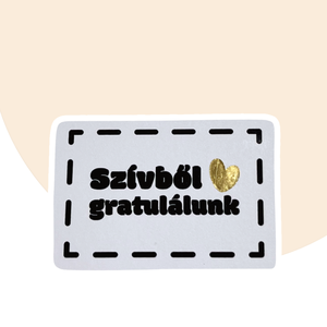 Gratuláló kártya  stílusos és megható üzenet újdonsült szülőknek - Meska.hu