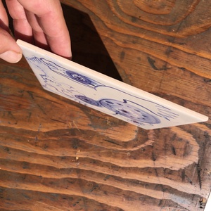 Kézzel festett mázazott portugál csempe, opcionálisan keretben  - otthon & életmód - dekoráció - fali és függő dekoráció - csempe - Meska.hu