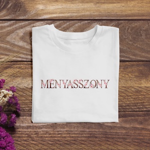 Menyasszony virágos betűkkel - Meska.hu