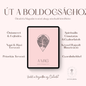 Digitális Tervező, Púderszín, Spirituális Önfejlesztés, Napi, Heti és Havi naptár és tervező, (Goodnotes és Notability), Művészet, Grafika & Illusztráció, Digitális, Mindenmás, MESKA