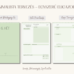Digitális Tervező, Zsálya, Spirituális Önfejlesztés, Napi, Heti és Havi naptár és tervező, (Goodnotes és Notability) - művészet - grafika & illusztráció - digitális - Meska.hu