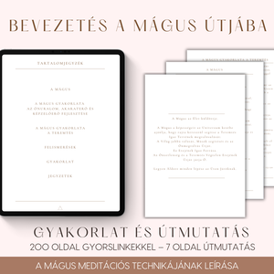 Digitális és Nyomtatható Spirituális Napló, Meditációs Technikával - A Mágus: Az Erő Útja - művészet - grafika & illusztráció - digitális - Meska.hu