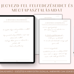 Digitális és Nyomtatható Spirituális Napló, Meditációs Technikával - A Misztikus: A Szeretet Útja - művészet - grafika & illusztráció - digitális - Meska.hu