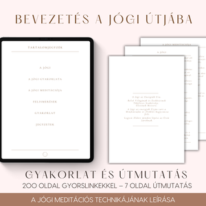 Digitális és Nyomtatható Spirituális Napló, Meditációs Technikával - A Jógi: Az Energia Útja - művészet - grafika & illusztráció - digitális - Meska.hu