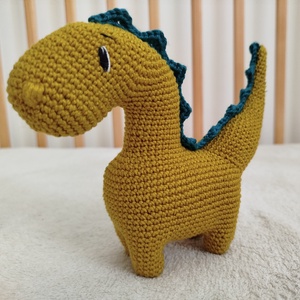Horgolt dínó, Játék & Sport, Plüssállat & Játékfigura, Plüss dínók, Horgolás, MESKA