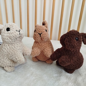 Horgolt nyuszi - játék & sport - plüssállat & játékfigura - nyuszi - Meska.hu