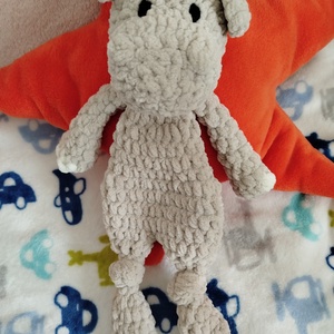 Horgolt víziló szundipajti  - játék & sport - plüssállat & játékfigura - más figura - Meska.hu