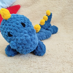 Horgolt dínó szundipajti , Játék & Sport, Plüssállat & Játékfigura, Plüss dínók, Horgolás, MESKA