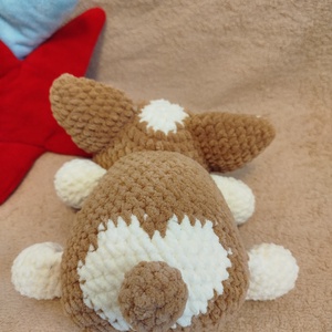 Horgolt cogie kutyus - játék & sport - plüssállat & játékfigura - kutya - Meska.hu