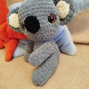 Horgolt koala - játék & sport - plüssállat & játékfigura - más figura - Meska.hu