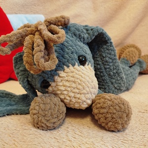 Horgolt csacsi szundi, Játék & Sport, Plüssállat & Játékfigura, Más figura, Horgolás, MESKA