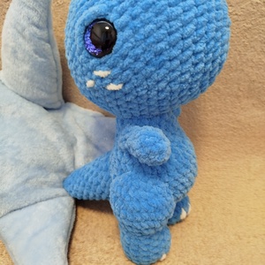 Horgolt T-rex - játék & sport - plüssállat & játékfigura - plüss dínók - Meska.hu