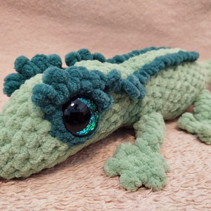 Horgolt gekkó, Játék & Sport, Plüssállat & Játékfigura, Más figura, , MESKA