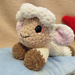 Horgolt bárányka, Játék & Sport, Plüssállat & Játékfigura, Plüss bárány, , MESKA