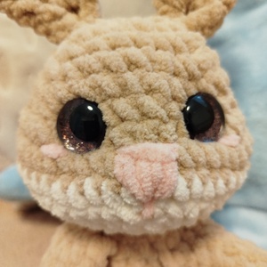 Horgolt nyuszi - játék & sport - plüssállat & játékfigura - nyuszi - Meska.hu