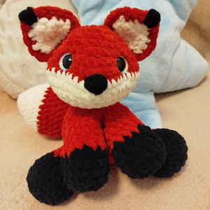 Horgolt róka, Játék & Sport, Plüssállat & Játékfigura, Róka, , MESKA