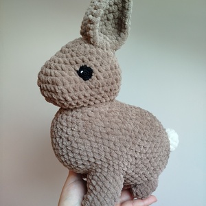 Horgolt nyuszi - játék & sport - plüssállat & játékfigura - nyuszi - Meska.hu