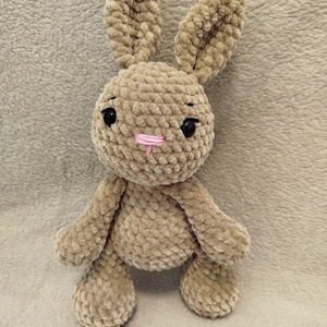 Horgolt nyuszi - játék & sport - plüssállat & játékfigura - nyuszi - Meska.hu